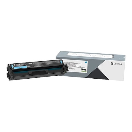 Lexmark Lexmark Cyan High Yield Toner Cartridge, Yield 2,500 C330H20